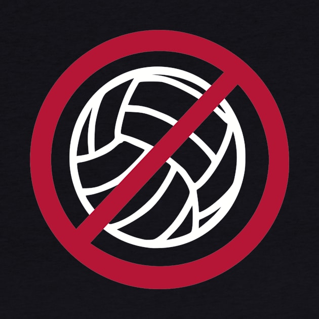 No Volleyball by Designzz